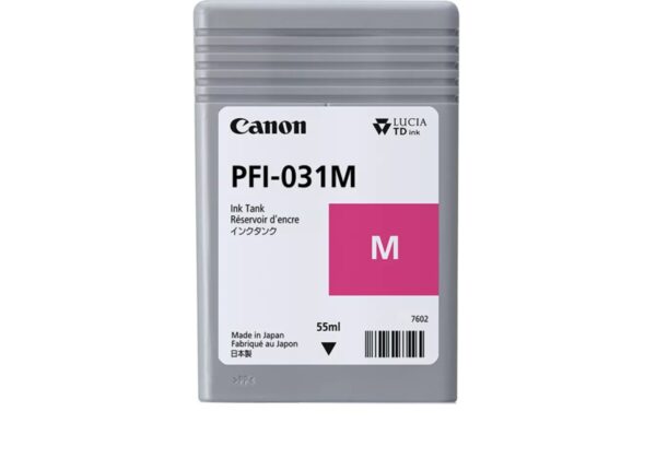 Canon Ink Tank PFI-031M - Pigment Magenta Ink Tank 55ml